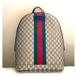 Gucci GG supreme backpack